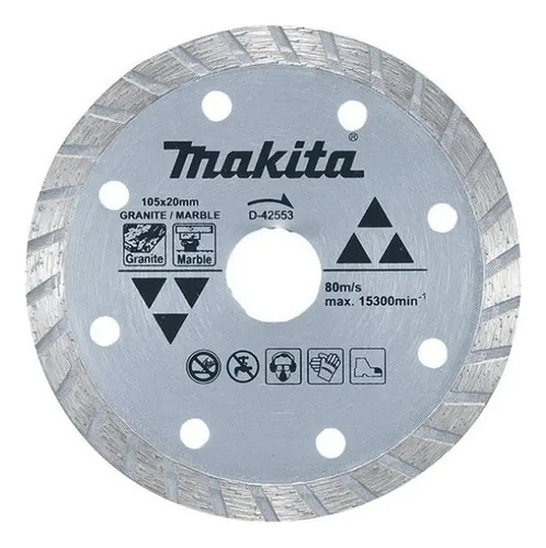 Disco Diamantado 105mm X 20mm Makita D-42553