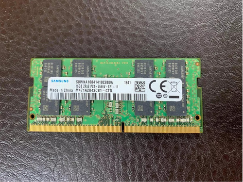 Memoria Ram 16gb Pc4 2666 Samsung Para Laptop Ddr4