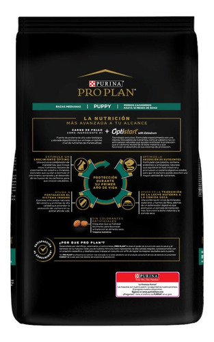 Imagen 2 de 9 de Alimento Para Perro Proplan Cachorro Complete De 7.5kg