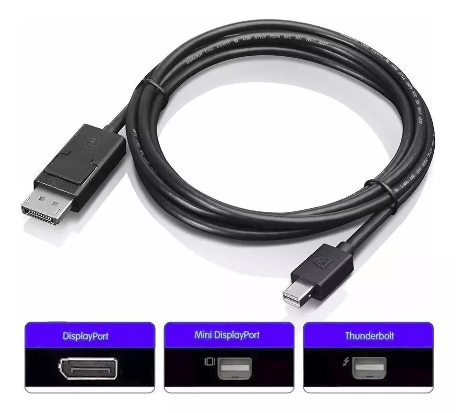 Primera imagen para búsqueda de cable displayport