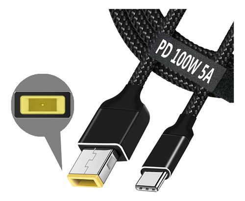 Adaptador De Cable De Carga Usb C A Punta Delgada Para Porta