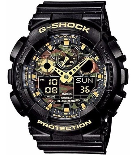 Relógio Casio Masculino G-shock Ga-100cf-1a9dr Nota Fiscal
