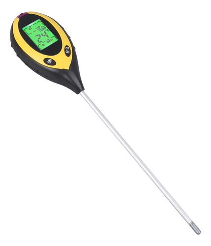 Detector De Medição De Ph Do Solo 4 Em 1 Com Precisão De Tem