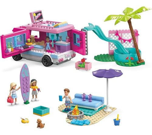 Megaconstrux - Barbie Dreamhouse Camper Hpn80