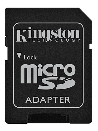 Imagem 1 de 2 de Adaptador Cartão De Memória Sd - Micro Sd Kingston Original