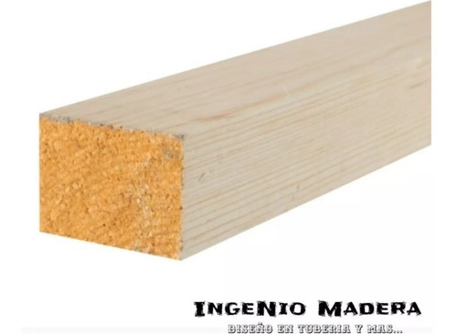 Liston Cepillado De Madera 4cm X 2cm X 150cm (40pza).