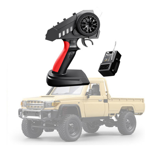 Controlador De Coche Rc, 6 Canales, 200m, Transmisor Y