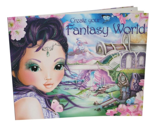 Cuaderno De Calcamonias Fantasy Tm