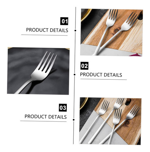 Tenedor De Metal Para Cubiertos, Tenedores De Postre, Tenedo