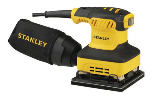 Stanley Lijadora Orbital 1/4 De Hoja 240w Xtreme C Color Amarillo