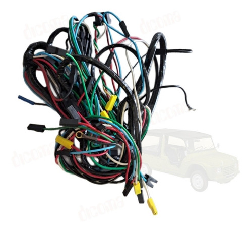 Cablerio Principal Lateral Y Caja Fusibles Citroen Mehari