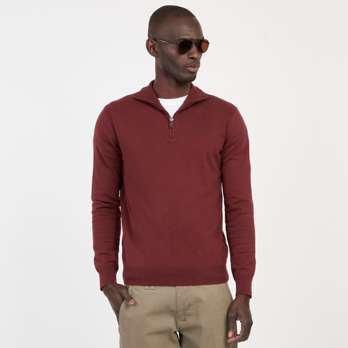 Sweater Hombre Kevingston New Donovan Rojo Gastado