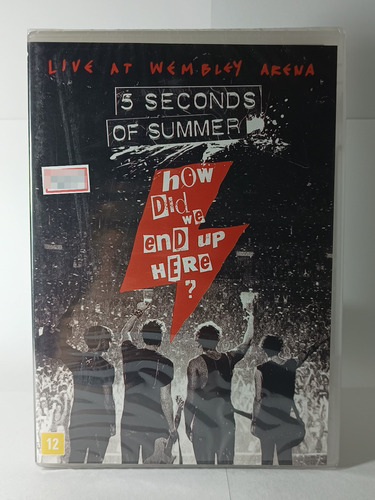 5 Seconds Of Summer - Live At Wembley (dvd Nacional Lacrado)