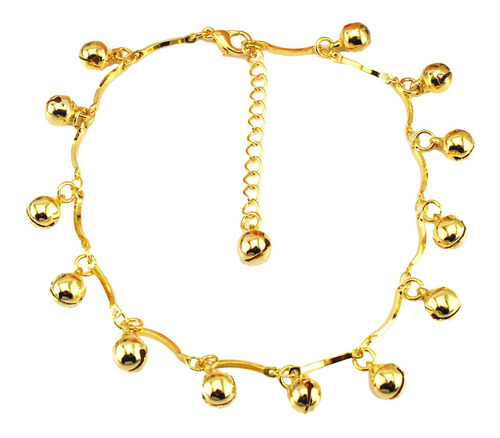 Pulsera De Tobillo A Bells Para Mujer, Tamaño A53, Para Pies