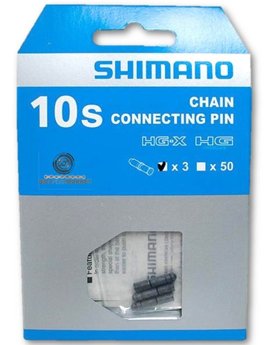 Pin Bicicleta Conector Cadenilla Shimano 10 V Cadena 3 Pieza