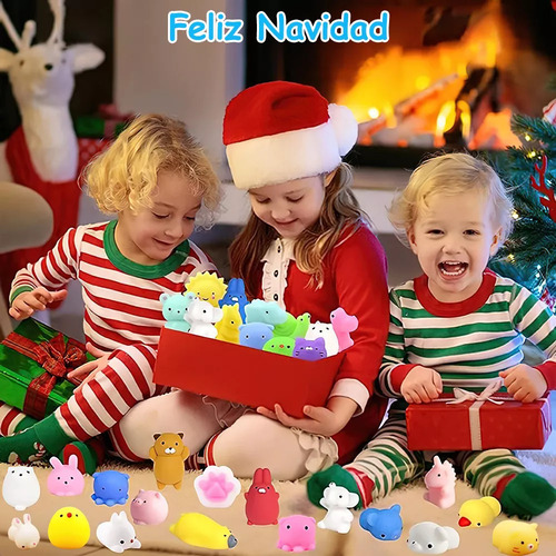 Squishy Kawaii Baratos Antiestres Mochi Juguete Niños 50 Unidades