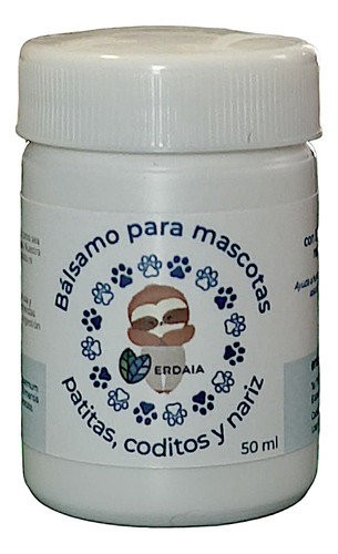 Pomada Bálsamo Para Perros Y Gatos - Patitas, Codos Y Nariz