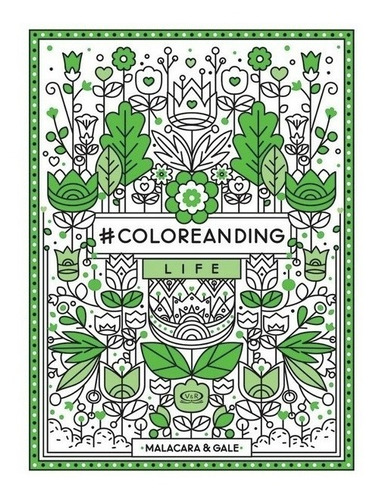 Coloreanding Life - Libro Para Colorear - V&r