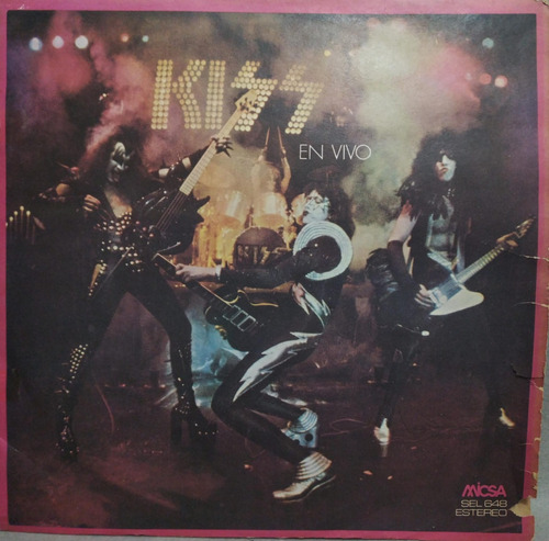 Kiss  Kiss En Vivo Ii Lp Argentina 1976 La Cueva Musical