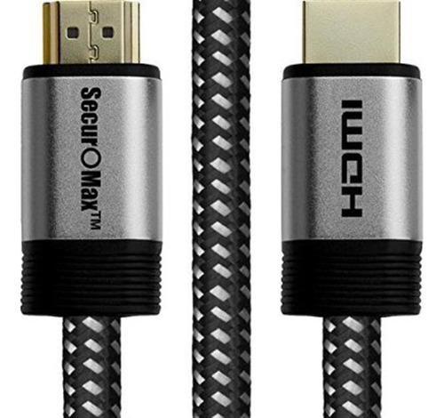 6 Pies De Cable Hdmi - Hdmi 2.0 (4k) Ready - 28 Awg Trenzó -