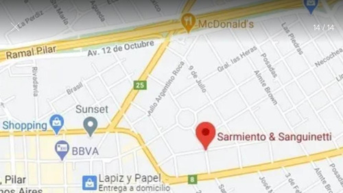 Imagen 10 de 10 de Local - Pilar - 8 Mts X 17 Mts - Jardin - Pre Venta