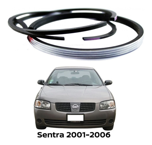 Juego Anillos En Std Sentra 1.8 2002 Hasting