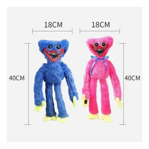 Peluche Huggy Wuggy Poppy Playtime 40 Cm/ Pareja