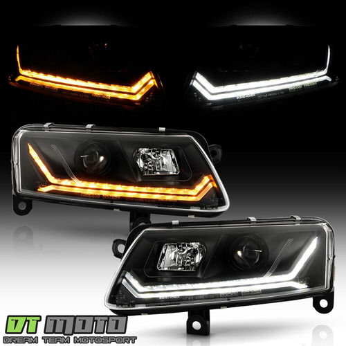 Par Faros Negro Interior Led Audi A6 Luxury 2011 2.8l