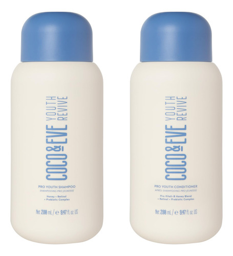 Shampoo E Condicionador Coco & Eve Pro Youth 280 Ml Com Mel