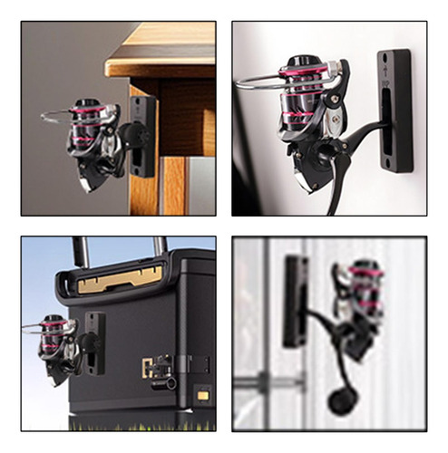 Soporte Organizador Para Montaje En Pared De Carrete De