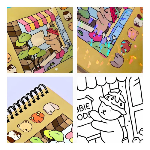 Kit De Libros Para Colorear Con 48 Bolígrafos