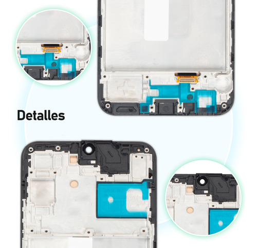 Pantalla Lcd Para Samsung A25 5g Con Marco Sm-a256e/sm-a256b