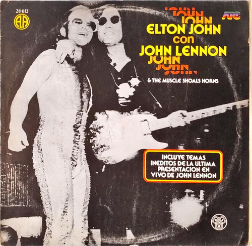 Lp Vinilo Elton John Con John Lennon