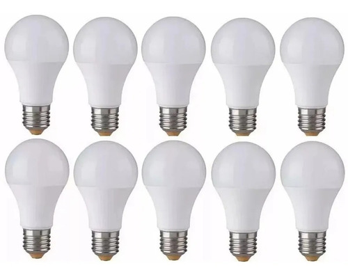 Imagen 3 de 7 de Foco Led Bajo Consumo-luz Fria 11 W .x 40 Unidades.