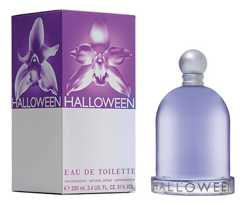 Perfume Halloween Mujer 200ml Edt Original Lujo 