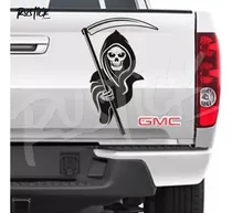 Comprar Calco Sticker Ploteo Parca San La Muerte Auto Camioneta 95cm