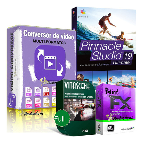 Software Conversor De Video Editor Pinnacle Studio Ultimate+