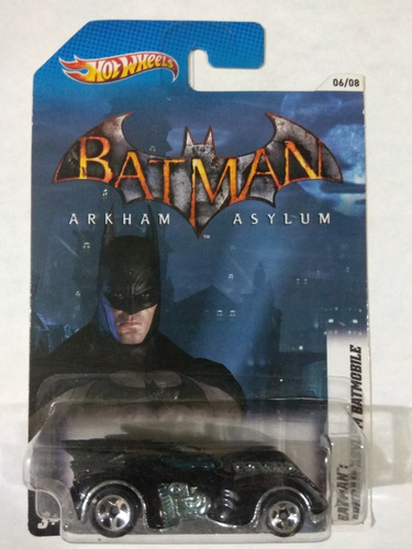 Hot Wheels Serie Batman Arkham Asylum Batimovil 6/8 Bu0