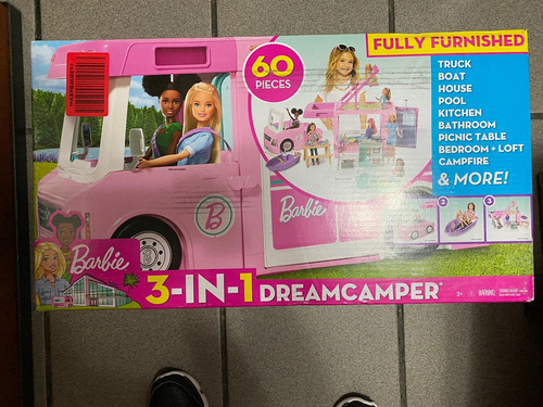 Barbie Estate Camper De Los Sueños 3 En 1 Mas De 50 Piezas