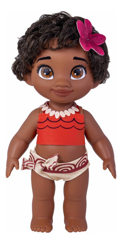 Boneca Moana Bebê Em Vinil Macio 2504 Cotiplás