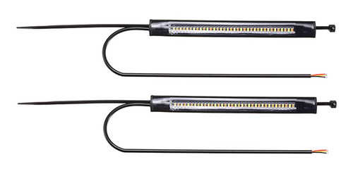 2 Tiras Universales De 36 Luces Led, Intermitentes De Motoci