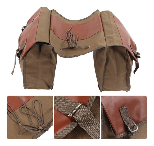 Bolsa Trasera Para Bicicleta Con Asiento Para Ciclismo Caqui