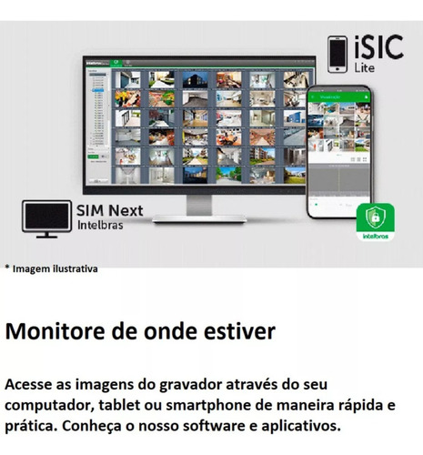 Kit Intelbras 16 Vhd 3220b Fc+ Àudio F. Color Imhdx 3116 4tb
