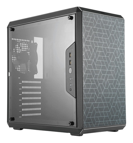 Imagen 1 de 1 de Msi Gabinete Atx Cooler Master Masterbox Q500l Negro Ventana