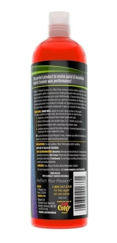 Preparador Para Cera Híbirda Cerámica Meguiars G220416 16 Oz