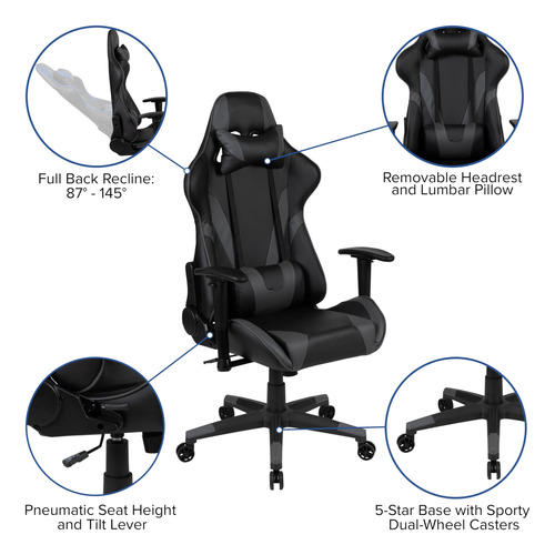 Juego De Escritorio Para Juegos Y Sillas Reclinables Flash F