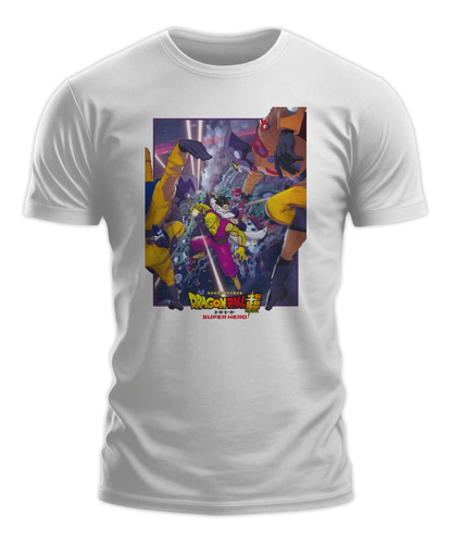 Polera Gustore De Dragon Ball Super Hero Poster