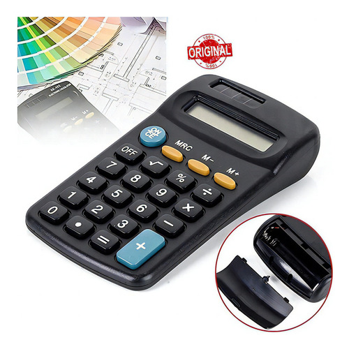 Calculadora Eletrônica 8 Dígitos De Bolsa Simples Portátil