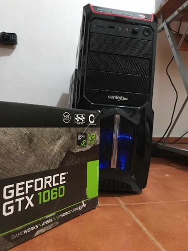 Computadora Pc Gamer O Diseño I7 Nvidia Gtx 1060 16gb Ram