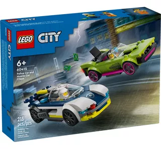 Lego 60415 Coche De Policía Y Potente Deportivo